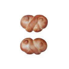 Булочка «Крендель сахарный» 85г Знатный булочник