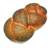 Плетенка с маком вес 250 г Знатный булочник