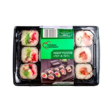 Изделия кулинарные. Набор роллов «Тет-а-тет» вес 600г .Готовим с любовью.