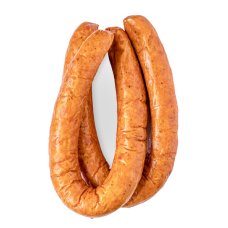 Изделие колбасное мясное Колбаса Славянская варено-копченая в/с вес