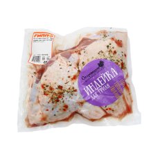 П/ф из мяса индейки м/к м/к в маринаде Стейк из голени индюшиной по-Изобелински охл корокс вес ФХ "Островецкая индейка"