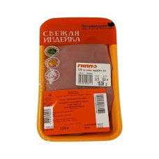 П/Ф из мяса индейки нат. филе индюшиное большое охл лот.вес ФХ "Островецкая индейка"