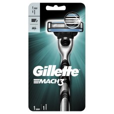 Мужская Бритва Gillette Mach3 Бритва с 1 сменной кассетой