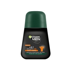 Garnier Дезодорант-антиперспирант роликовый для тела Men 6-в-1 защита 48ч, мужской, 50 мл