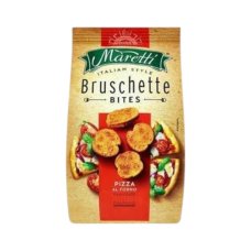 Печеные хлебные брускетти (Bruschette) со вкусом "пицца" ТМ "Maretti" 70г. 3х5 ШБ (Болгария)