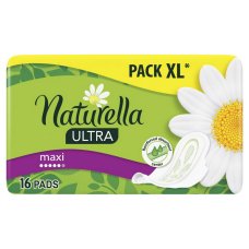 Женские ароматизированные прокладки NATURELLA ULTRA Maxi (с ароматом ромашки) Duo, 16 шт.