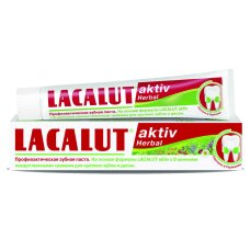 Паста зубная LACALUT Activ Herbal, Lacalut вес 75мл 75 мл