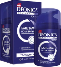 DEONICA FOR MEN бальзам после бритья Ультракомфорт, 50 мл