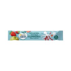 Фруктовые кусочки из яблок и клубники Осьминожки вес 16г ФРУТОНЯНЯ