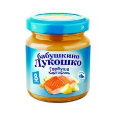 Пюре из горбуши с картофелем вес 100г ДП Бабушкино Лукошко