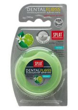 SPLAT Professional DentalFloss Зубная нить БЕРГАМОТ И ЛАЙМ объемная, 30 м.