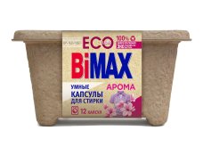 Капсулы для стирки BiMAX Арома 12шт в картонной упаковке 