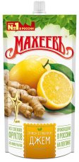 Джем  Махеевъ "Лимон с имбирем" дой-пакет с дозат вес 300г