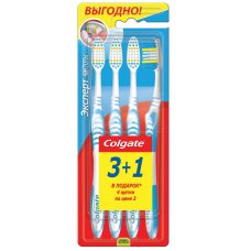 Зуб/щетка COLGATE Эксперт чистоты 3+1