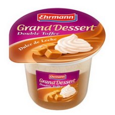 Пудинг Гранд Десерт молочн карам 4,7% со слив карам муссом солен карамель 200г