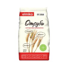 Отруби хрустящие Эльмика ржаные с морской капустой 200г