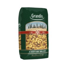 Изделия макаронные Grandis Рожки рифленые грА в/с 450г
