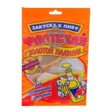 Рыба солено-сушеная Золотой плавник 40г. "Флотская", РФ