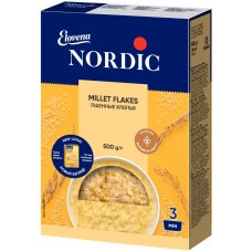 Хлопья пшенные Nordic 500г