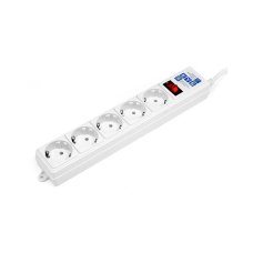 Фильтр-удлинитель Power Cube SPG-B-10-WHITE 3м 5 розеток, белый 10А/2,2кВт