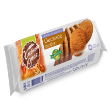 Печенье овсяное ОСОБОЕ на фруктозе вес 250г Хлебный Спас РОССИЯ