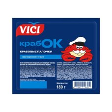 Палочки крабовые Vici Крабок имитир паст зам 180г в/у