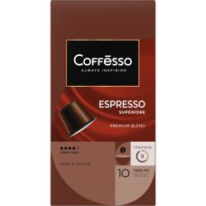 Кофе молотый Coffesso Espresso Superiore жареный капсула 10х5г