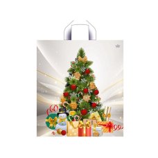 Мешок с петлев ручками Радость праздника 420*380 37мкн 15г
