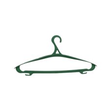 Вешалка цветная широкие плечи р.48-50 ЗЕЛЕНЫЙ
