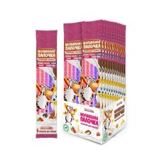 Драже трубочка д/молока микс карам клубн ежев малина лесн ягоды 30г