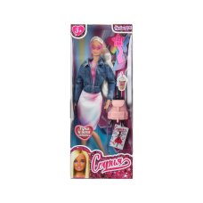 Кукла София руки и ноги сгиб в комплекте рюкзакочки и акс 29см Карапуз