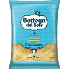 Изделия макаронные Bottega del Sole Вермишель тв сорт пшен 400г