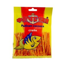 Рыбная соломка сол-суш со вкусом стейка ТМ "Флотская" 15г