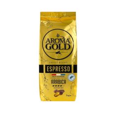 Кофе в зернах Aroma Gold Espresso натур жарен 1кг