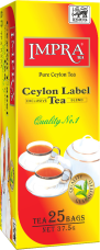 Чай черн.мелк./лист. пакет. Impra Ceylon Label Tea 1,5г х 25 Шри-Ланка