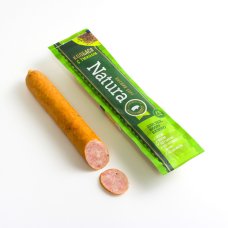 Колбаса подкопчен NATURA С ТМИНОМ мясн. в/с 210г