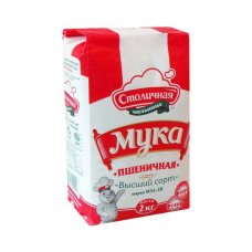 Мука пшеничная в/с М54-28 фасованная по 2кг