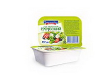 Сыр творожный "Греческий" жир. 50% вес 150 гр. ОСТРОМЕЧЕВСКИЕ ПРОСТОРЫ