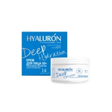 Крем для лица 50+ Интенсивное увлажнение и восстановление HYALURON Deep Hydration 48 г