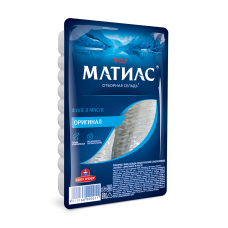 Филе сельди "Матиас" деликатесное оригинальное вес 250 г