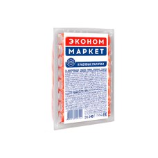 Палочки крабовые "Эконом" зам вес 240 г
