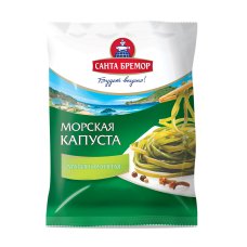 Капуста морская маринованная Санта Импэкс пакет вес 350г.