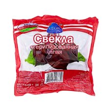 Свекла стер. пакет вес 0,5кг вареная целая