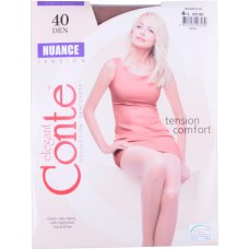 Колготки женские CONTE ELEGANT NUANCE 40, р.4, bronz