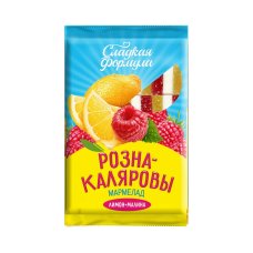 Мармелад РАЗНАК. з какос.лим.мал. вес 190г Красный Мозырянин