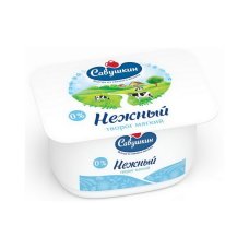Творог мягкий "Нежный" обезж вес 125г п/ст Савушкин продукт
