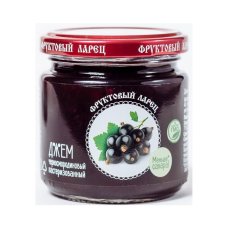Джем ягодный Фруктовый ларец Черносмородиновый 200г