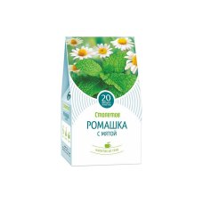 Чайный напиток Столетов Ромашка-мята вес 20 пак*1 г