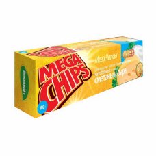 Чипсы картоф Мега чипсы со вк сметаны и сыра пластинки 100г