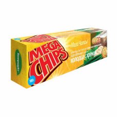 Чипсы картоф Мега чипсы со вкусом холодец с хреном пластинки 100г
